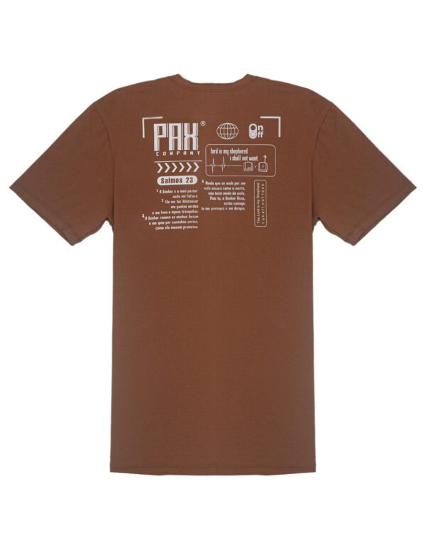 PAXCO 2303_costa Marrom Camiseta | Pax Co. Control_S | Marrom Terra