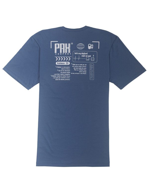 PAXCO 2303_costas Azul claro Camiseta | Pax Co. Control_S | Azul